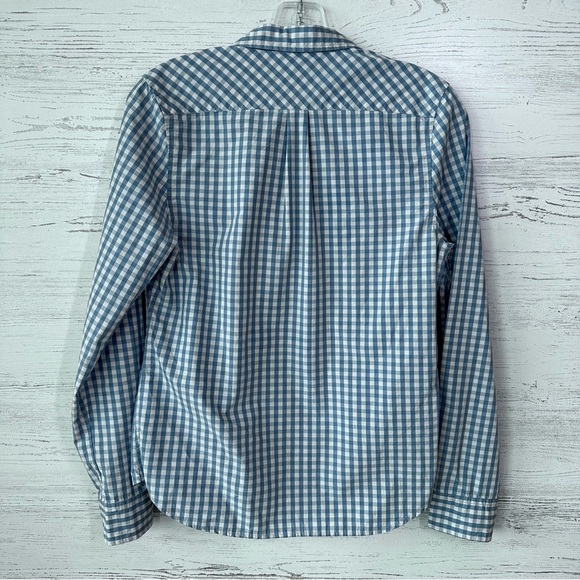 UNTUCKIT Gingham Check Plaid Button Down Shirt 2 - Picture 4 of 5